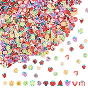 96G 12 Styles Handmade Polymer Clay Nail Art Decoration