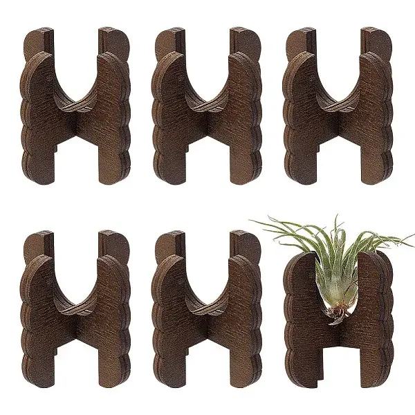 6Pcs Wooden Plant Support