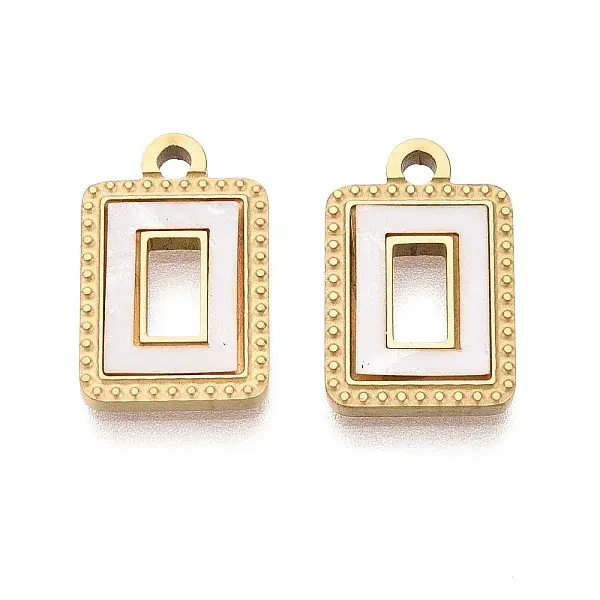 304 Stainless Steel Enamel Pendants