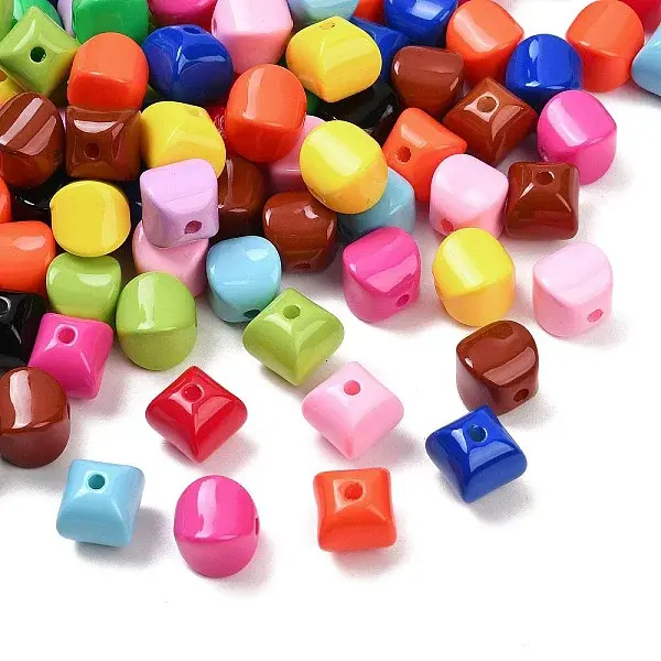 Opaque Acrylic Beads
