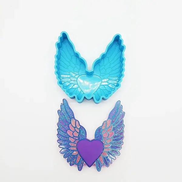 DIY Wing with Heart Silicone Molds