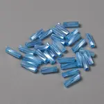 Opaque Colours Glass Twist Bugle Beads