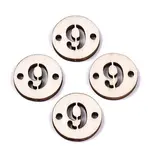 Unfinished Natural Poplar Wood Links Connectors