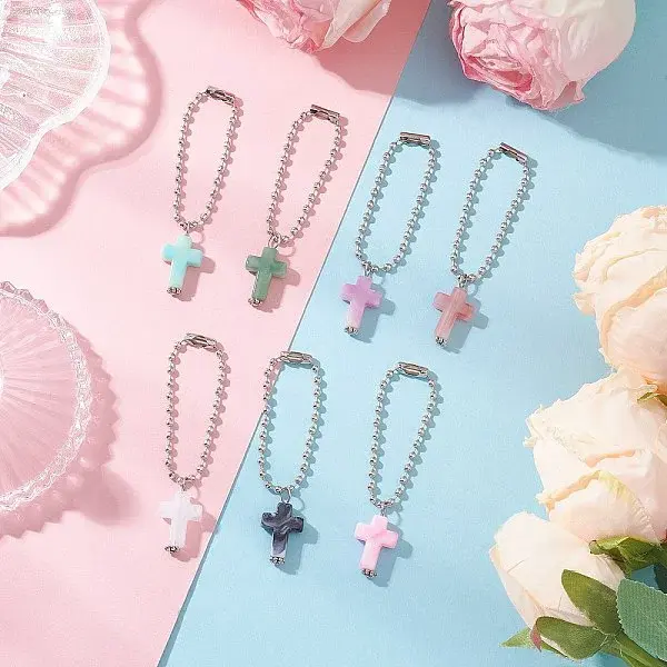 Cross Acrylic Pendant Decorations