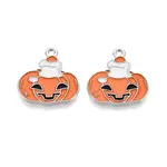 Halloween Theme Alloy and Enamel Pendants