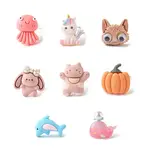 Resin 3D Mixed Animal Adjustable Rings