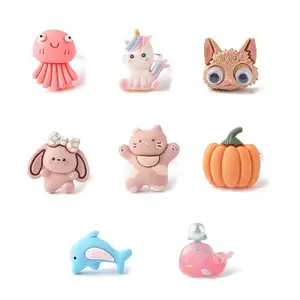 Resin 3D Mixed Animal Adjustable Rings