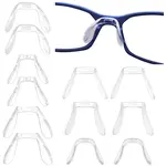 24Pcs 6 Style Plastic Eyeglass Nose Pads