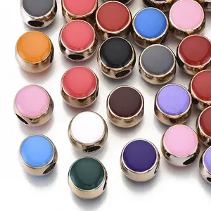 UV Plating Acrylic European Beads