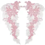 3D Flower Polyester Embroidery Lace Ornament Accessories