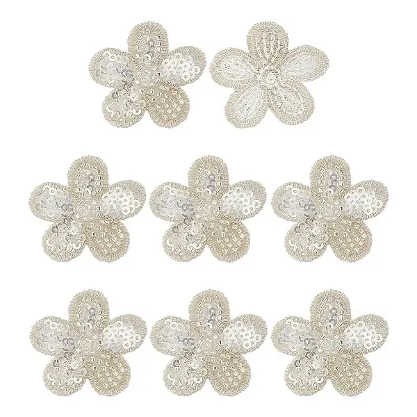 10Pcs Computerized Embroidery Cloth Iron on/Sew on Patches