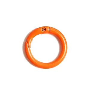 Baking Paint Alloy Spring Gate Rings