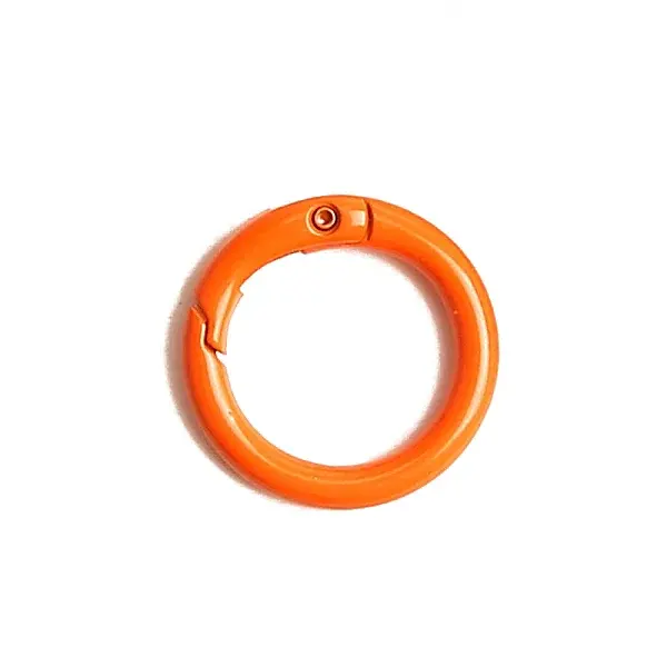 Baking Paint Alloy Spring Gate Rings