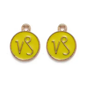 Alloy Enamel Pendants