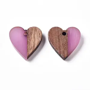 Resin & Wood Pendants