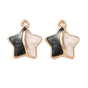 Alloy Enamel Pendants