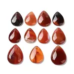 Dyed & Heated Natural Red Agate Pendants