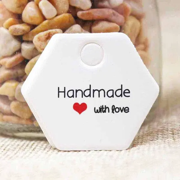 Jewelry Display Kraft Paper Price Tags