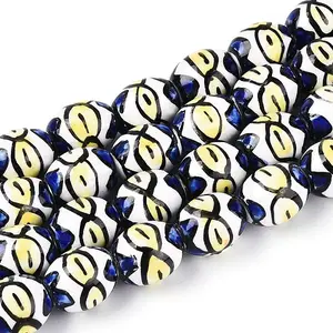 Handmade Porcelain Ceramic Beads Strands