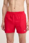 Plavkové šortky Nike červená barva, NESSF560