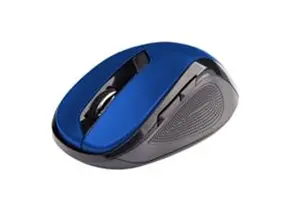 Ergonomická myš C-TECH WLM-02, bezdrátová, 6tlač. černá/modrá