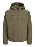 JACK & JONES Prechodná bunda 'JJState'  tmavohnedá