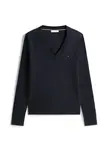 TOMMY HILFIGER Sveter  námornícka modrá / červená / biela