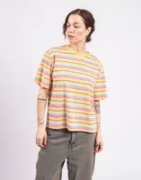 Tričko Thinking MU Funky Stripes Sahara Sun Lucia Tee MULTICOLOR