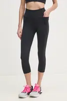 Tréninkové legíny Reebok LUX Collection černá barva, hladké, 100221287
