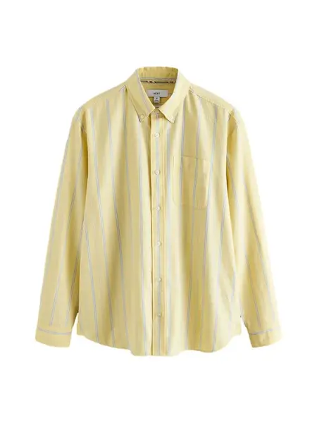 Next Košeľa  modrá / žltá / biela