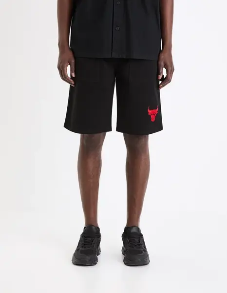 Čierne pánske kraťasy Celio NBA Chicago Bulls