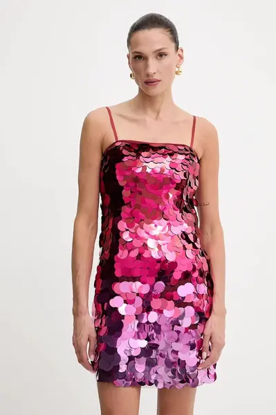 Šaty Marciano by Guess ZAYA růžová barva, mini, 5GGK35 6332A