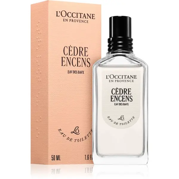 L’Occitane Cèdre Encens toaletní voda pro muže 50 ml