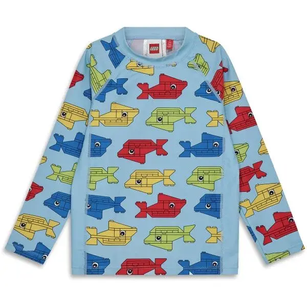 LEGO&reg; kidswear LWAIKO 302 Chlapčenské plavecké tričko, svetlomodrá, veľkosť