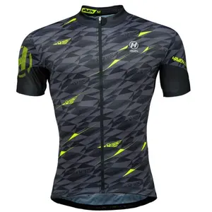 HAVEN TEAM NEO MEN Pánsky cyklistický dres, čierna, veľkosť