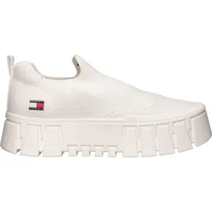 Tommy Hilfiger TJW CHUNKY KNIT SNEAKER Dámske tenisky, biela, veľkosť