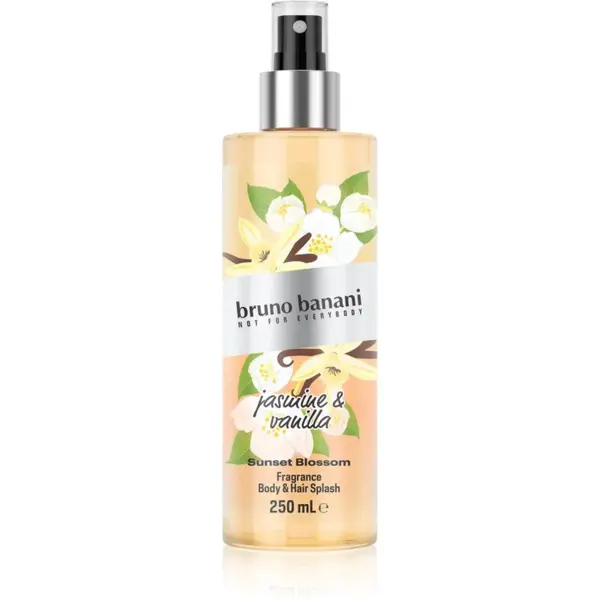 Bruno Banani Sunset Blossom Jasmine & Vanilla parfémovaný sprej na tělo a vlasy pro ženy 250 ml