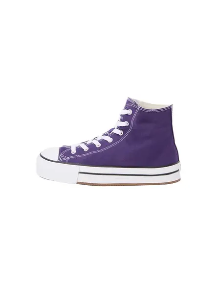 CONVERSE Tenisky 'Chuck Taylor All Star'  tmavofialová / biela