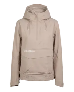 Husky Nomi L S, beige Dámská outdoor bunda