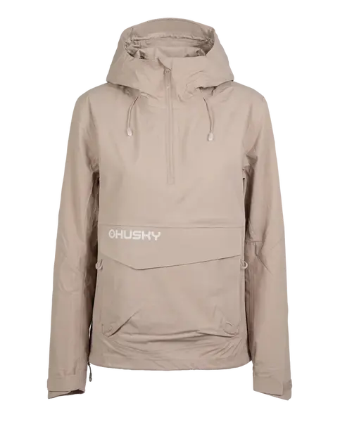 Husky Nomi L S, beige Dámská outdoor bunda