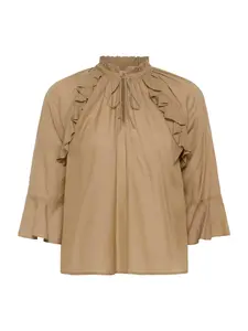 Kaffe Blúzka 'Flora'  béžová