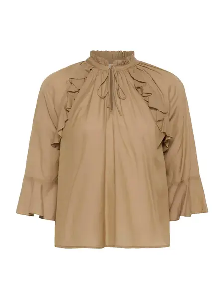 Kaffe Blúzka 'Flora'  béžová