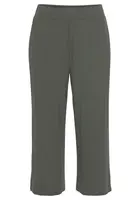 LASCANA Pyžamové nohavice  tmavozelená