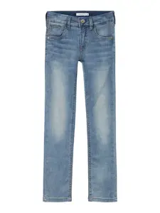 NAME IT Džínsy 'Theo'  modrá denim