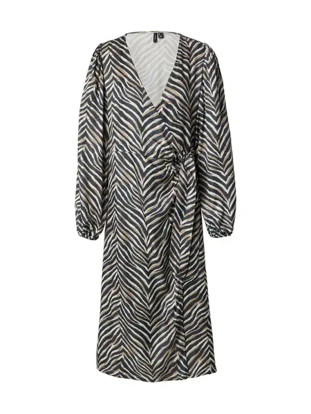 VERO MODA Šaty 'VMVina'  brokátová / čierna / biela