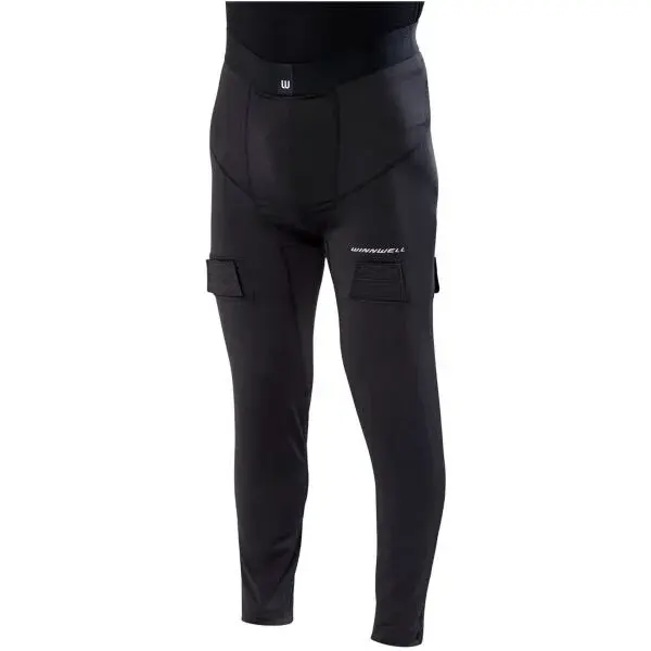 WINNWELL JOCK COMPRESSION YTH Kompresní spodky, černá, velikost