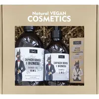 LaQ Doberman vianočná darčeková sada na vlasy, bradu a telo