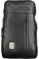 PIQUADRO BLACK MAN SHOULDER BAG