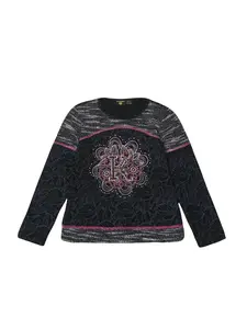 KOROSHI Tričko  čierna