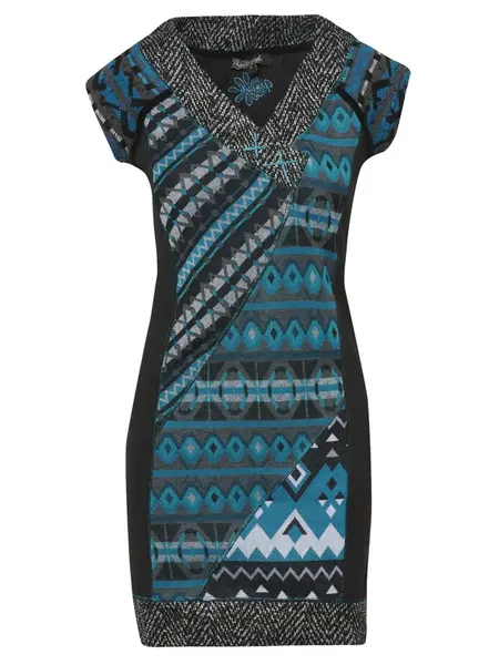 KOROSHI Šaty  kobaltovomodrá